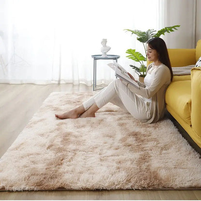 Fluffy Large Carpet Living Room
