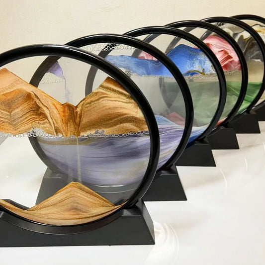 Round Quicksand Painting