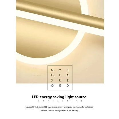 Nordic LED Mirror Lamp