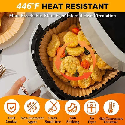 300PCS Air Fryer Disposable Paper