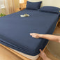 Skin-friendly Bed Cover with Elastic Band
