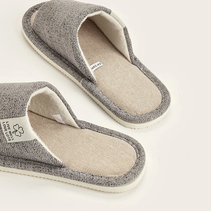 Home Linen Slippers For Men