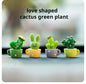 1 Set Of 4 Mini Succulent Set Artificial Succulent