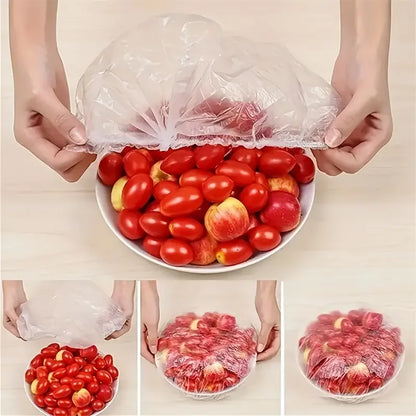 100pcs Disposable Food Cover