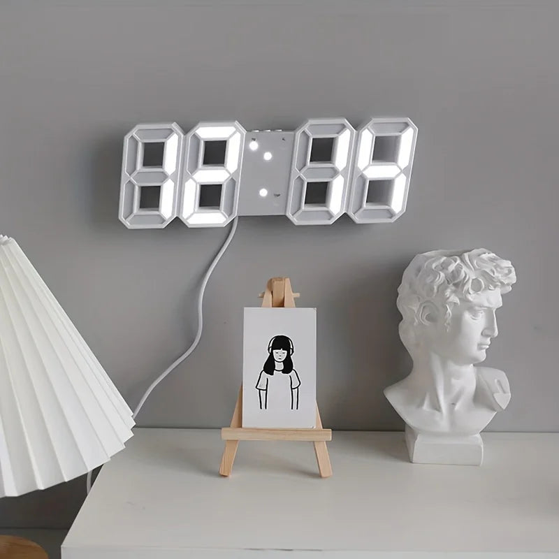 3D LED Wall Clock