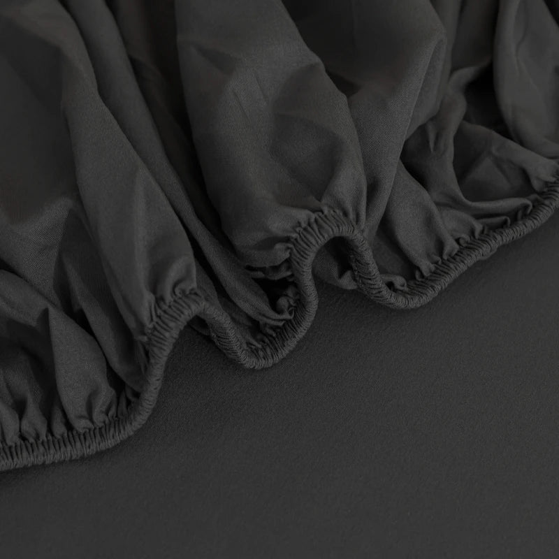 Skin-friendly Bed Cover with Elastic Band