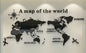 Mirror World Map Acrylic 3D Wall Stickers