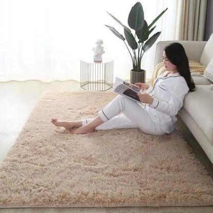 Fluffy Large Carpet Living Room