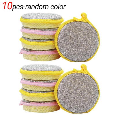 10/20/50PCS Double Side Dishwashing Sponge